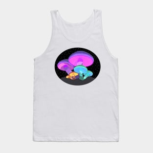 Glowing Mushrooms Tank Top